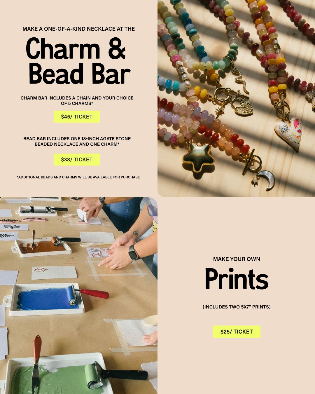 October Craft Club Tickets