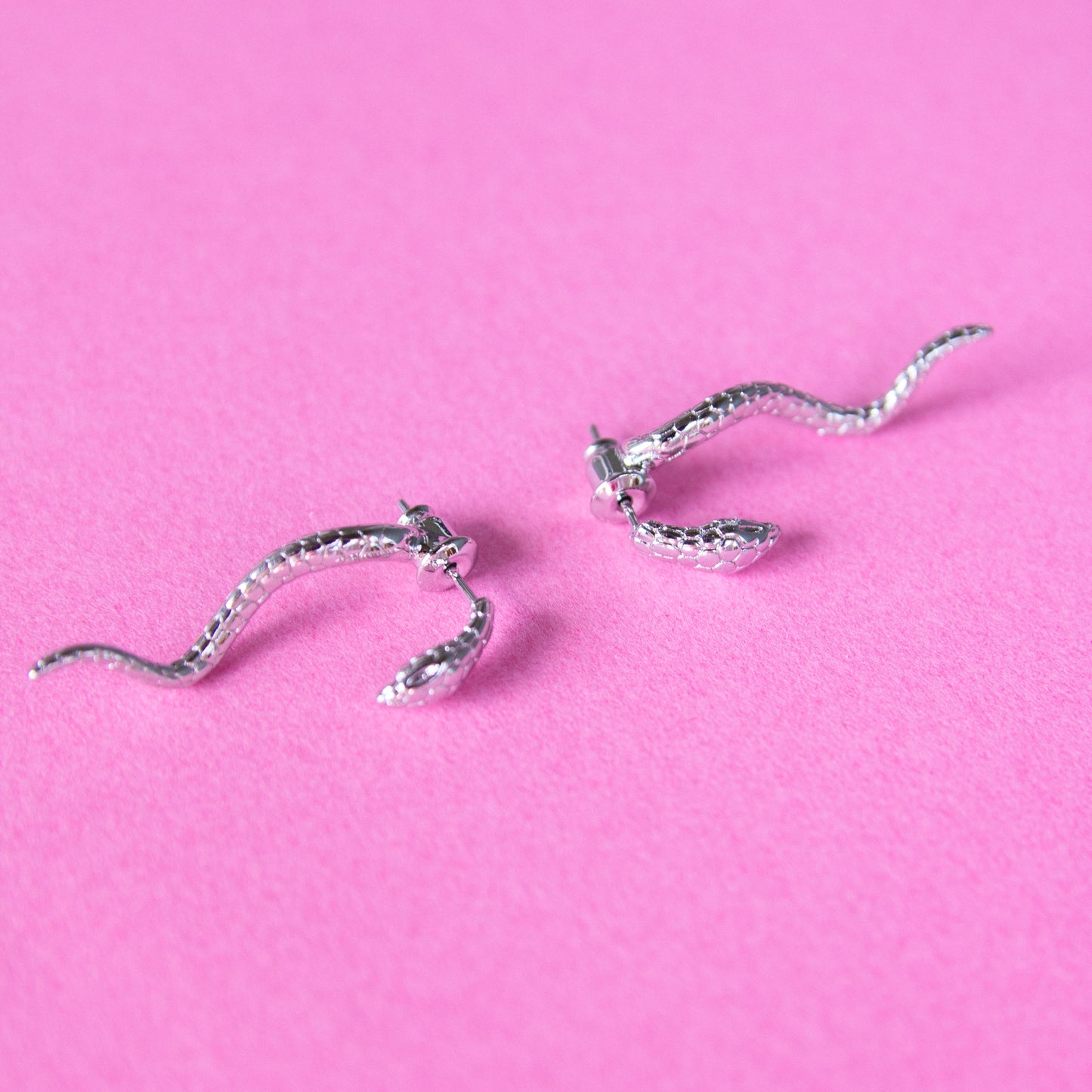 Mystic Snake Ear Jackets - Silver