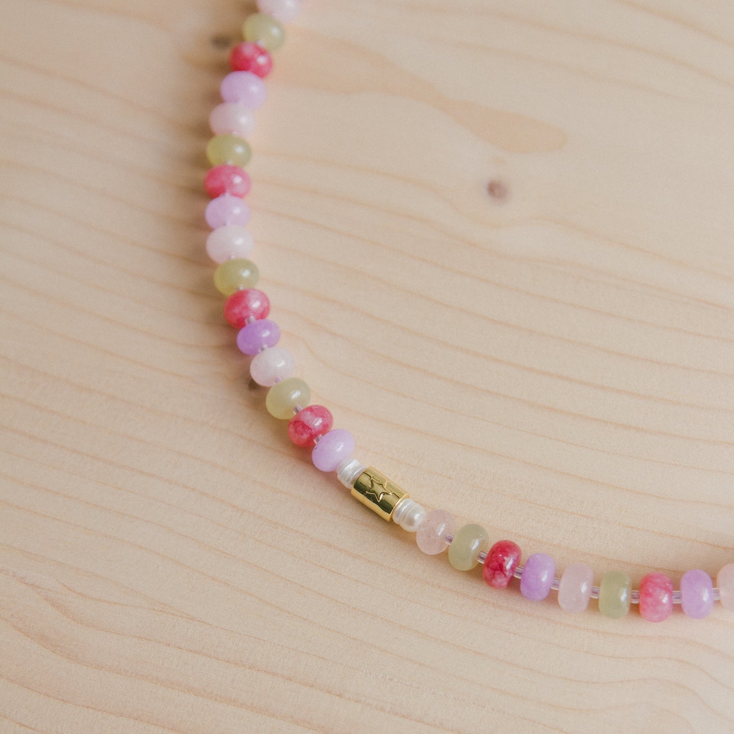 Fairy Girl Beaded Necklace