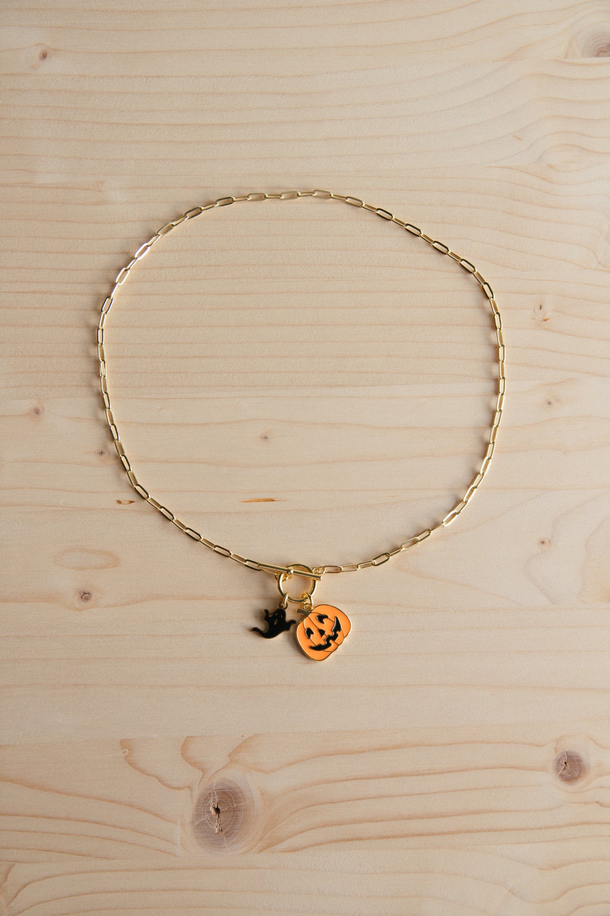 Just A Ghoul Charm Necklace