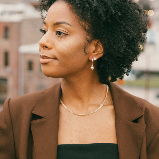 Ruth Marquise Tennis Necklace