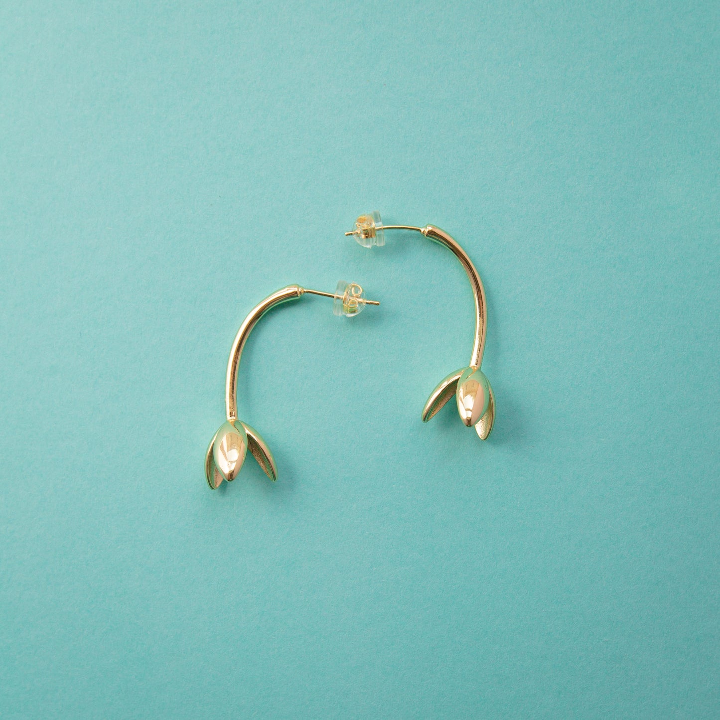 Blooming Tulip Drop Earrings