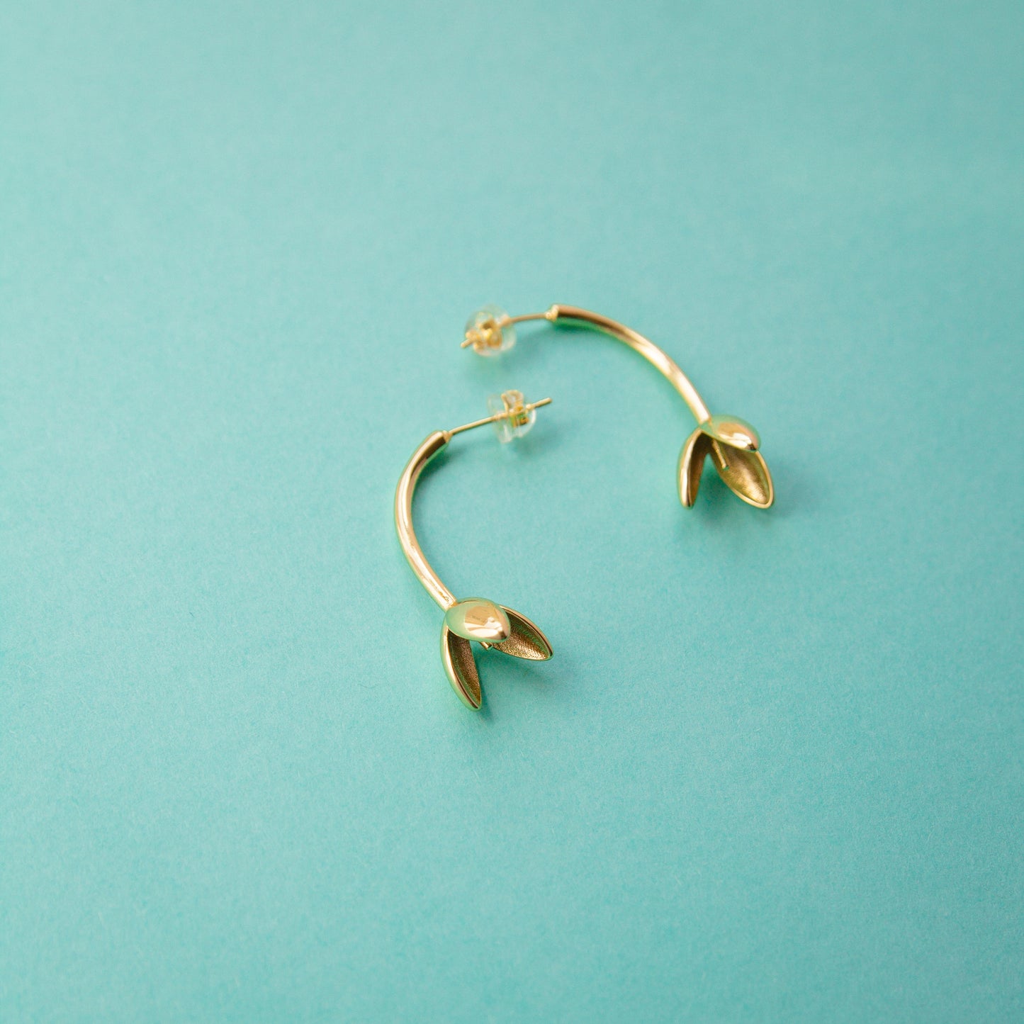 Blooming Tulip Drop Earrings