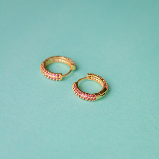 Spring Breeze CZ Huggies