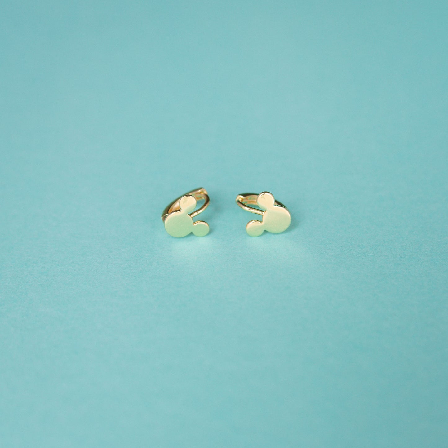 Happiest Earrings On Earth Mini Huggies - Gold