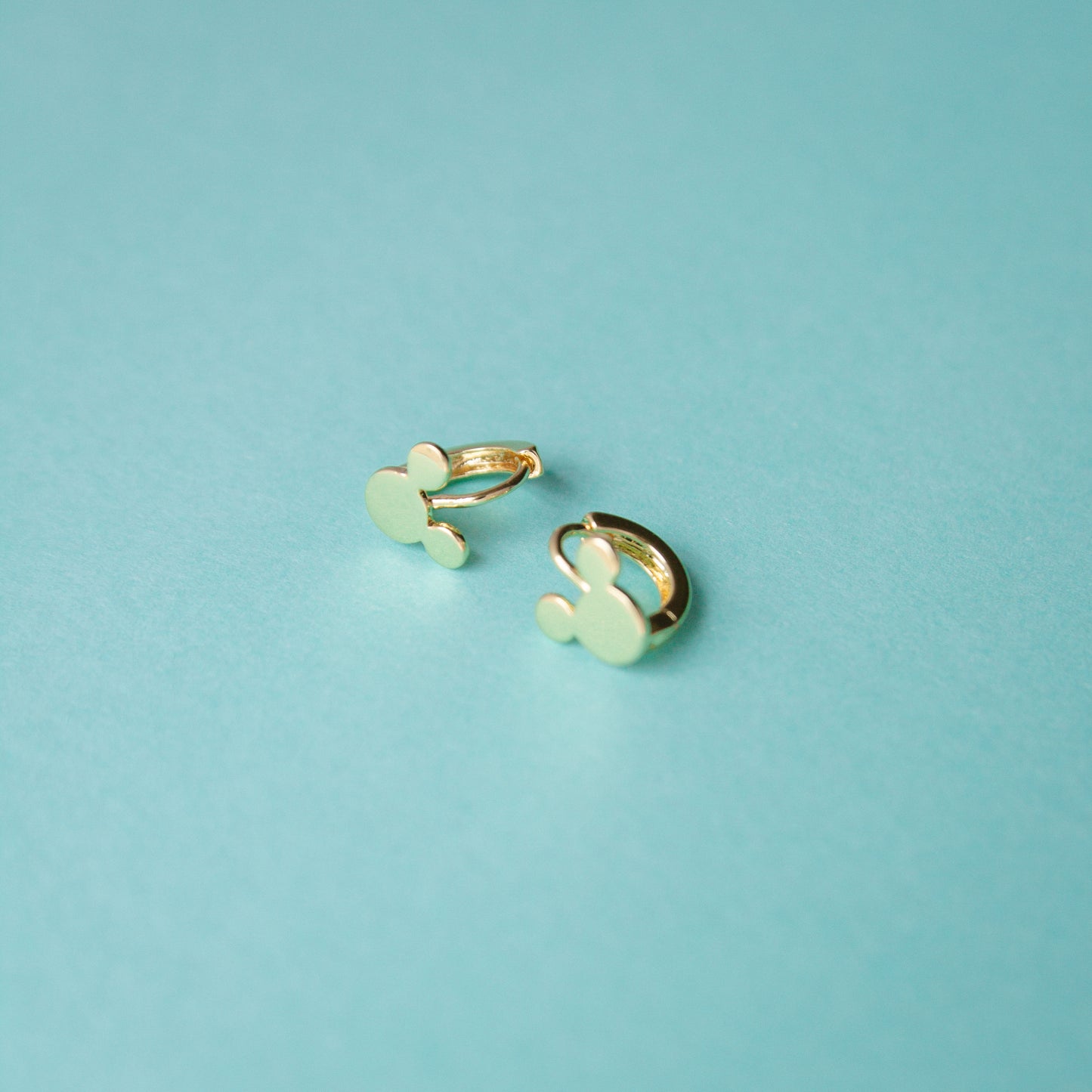 Happiest Earrings On Earth Mini Huggies - Gold