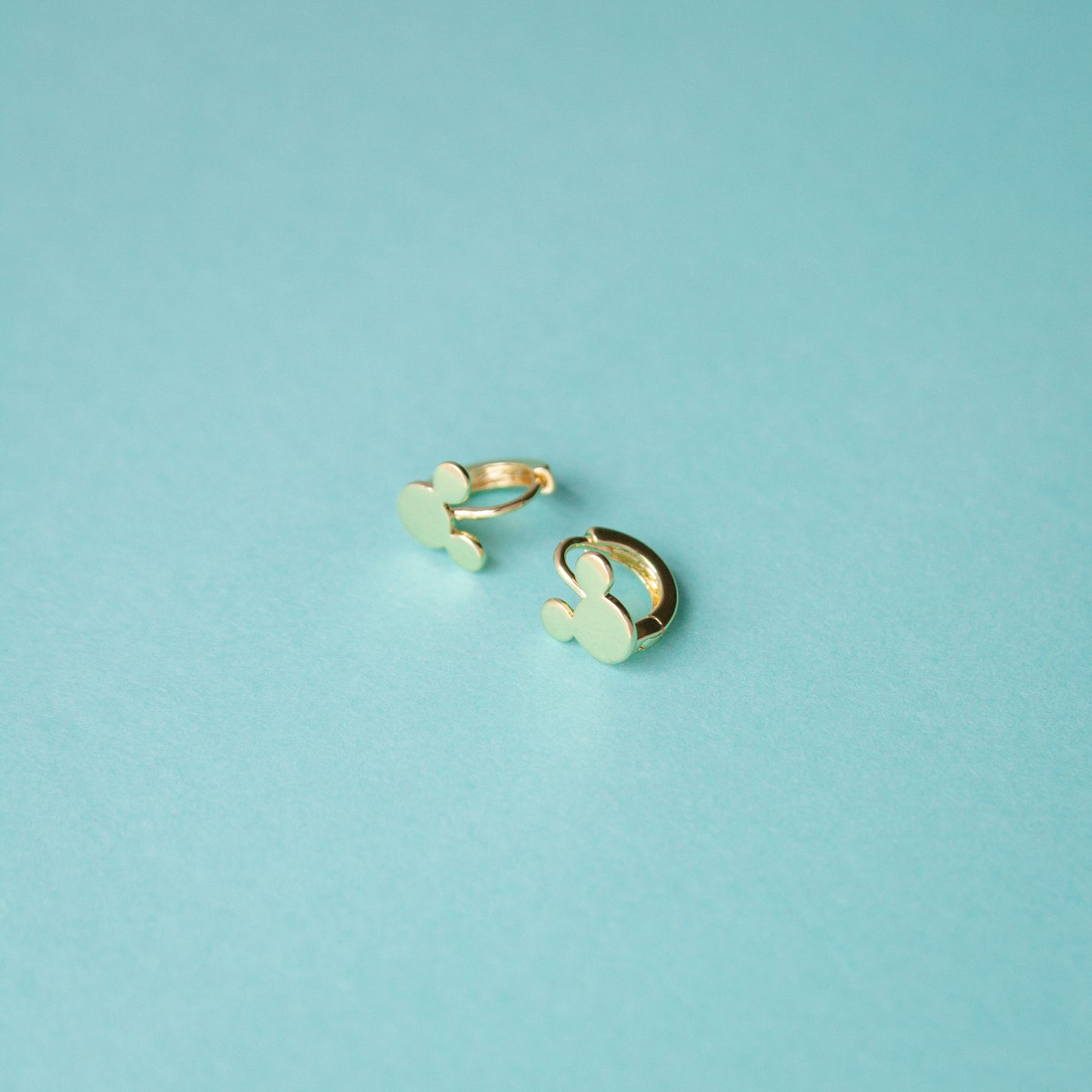 Happiest Earrings On Earth Mini Huggies - Gold