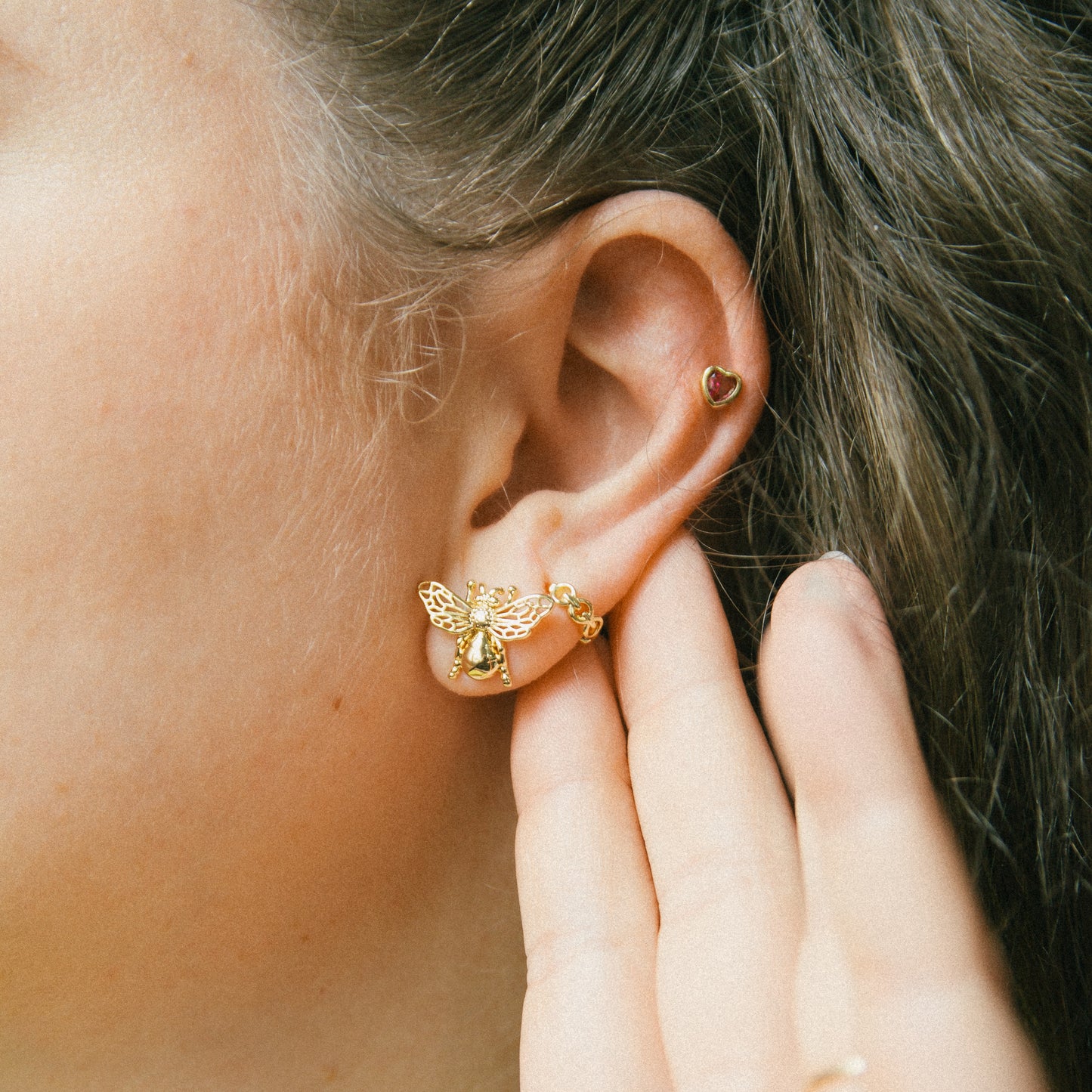 Buzz Off Statement Studs