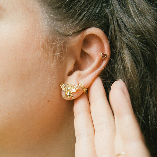 Buzz Off Statement Studs