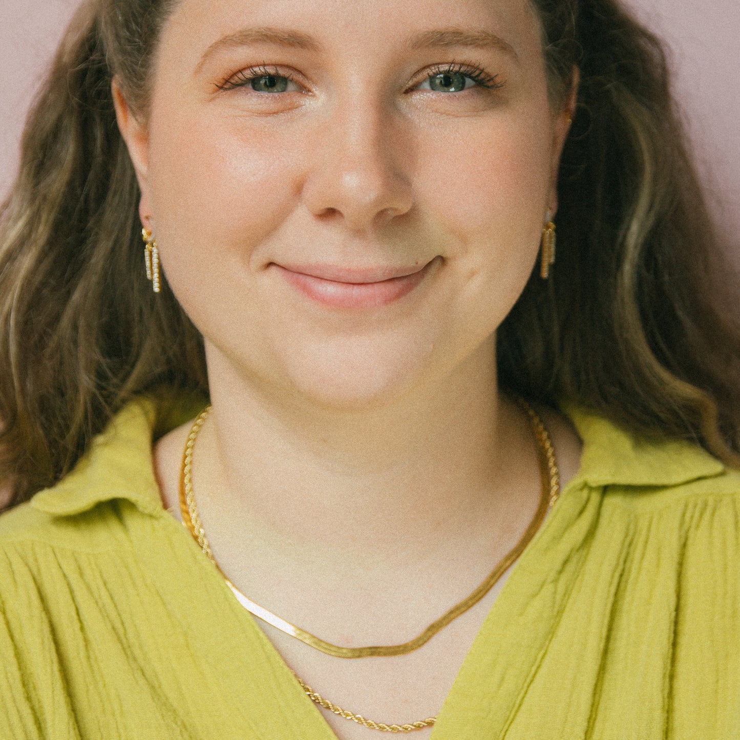 Moonbeam Earrings - Gold