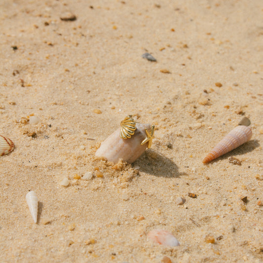 Golden Tide Adjustable Ring