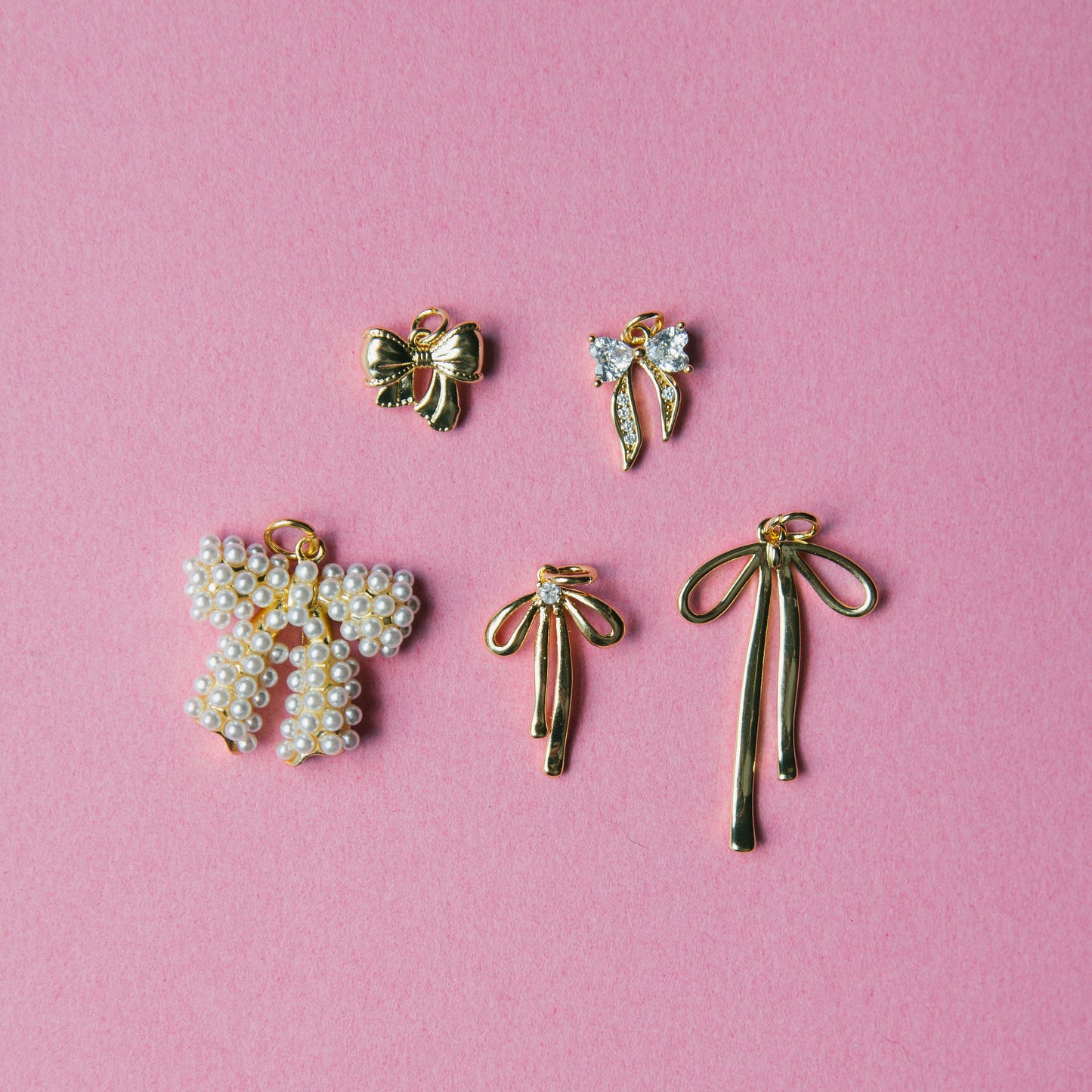 Ribbon Bow Charms
