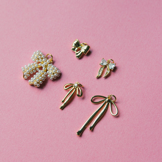 Ribbon Bow Charms