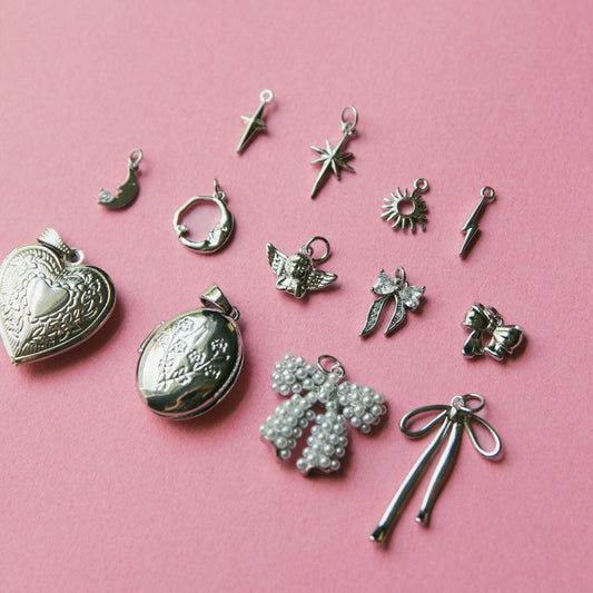 Silver Celestial + Feminine Charms