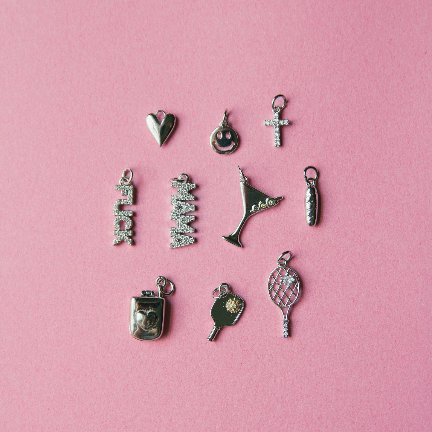 Silver Special Interest + Symbol Charms