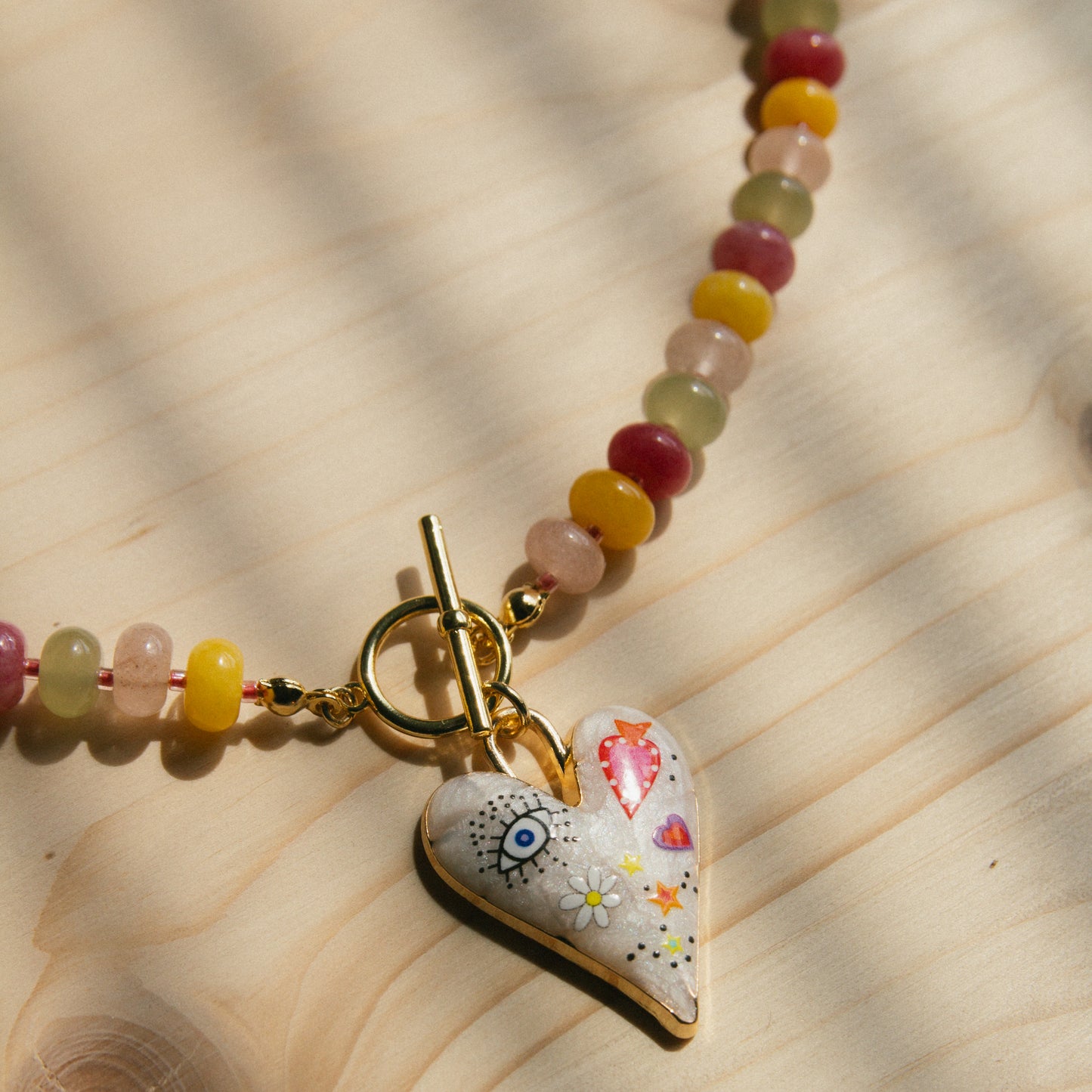 Love and Protection Beaded Necklace