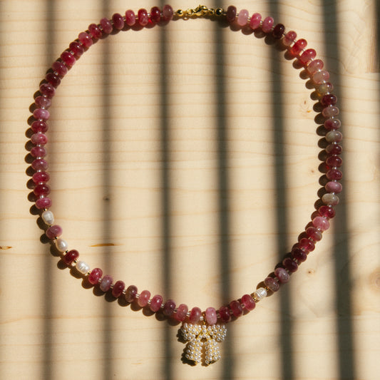 Coquette Core Beaded Necklace