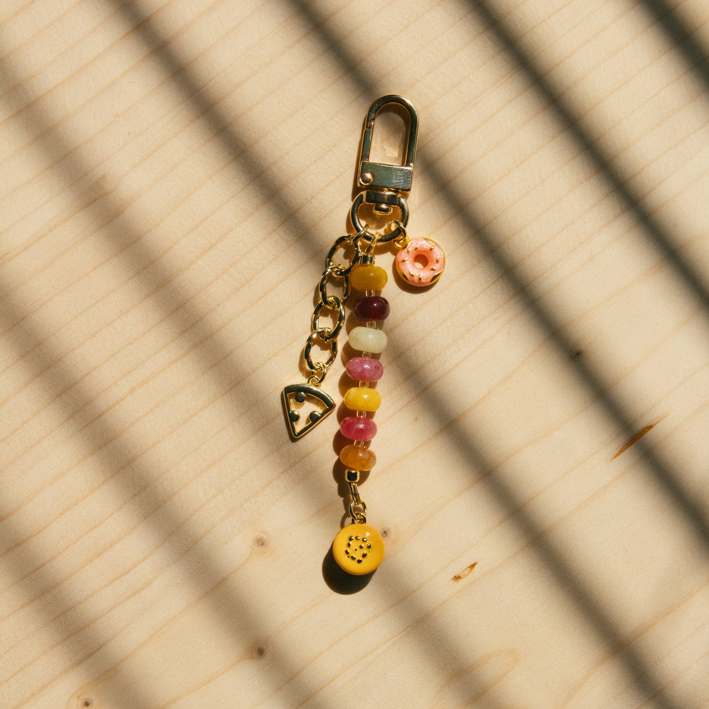 Foodie Beaded Bag Charm