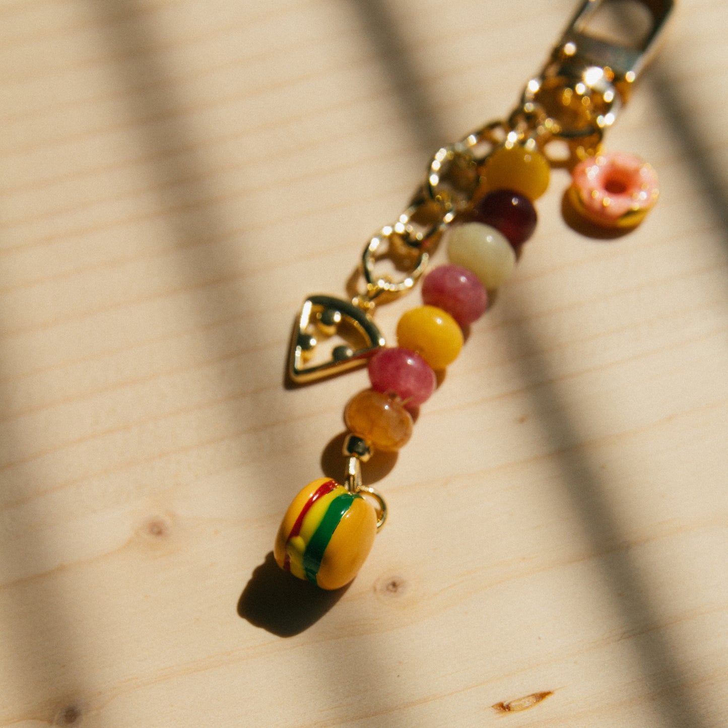 Foodie Beaded Bag Charm