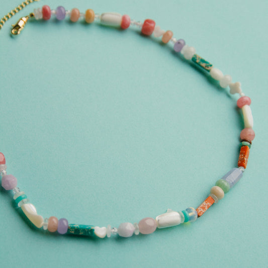 Feeling Silly Beaded Necklace