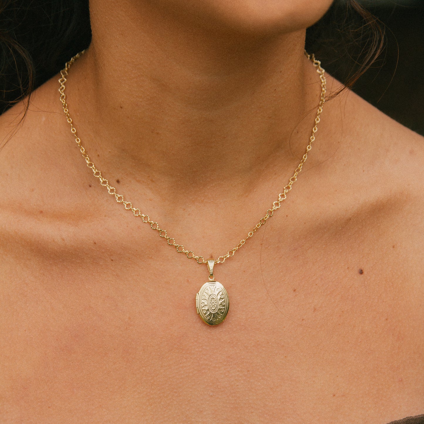 Garden of Memories Locket Necklace