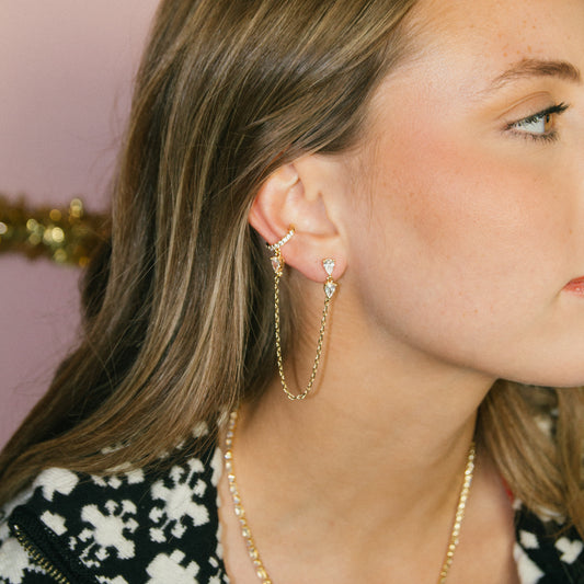 Party Girl Stud + Cuff Set