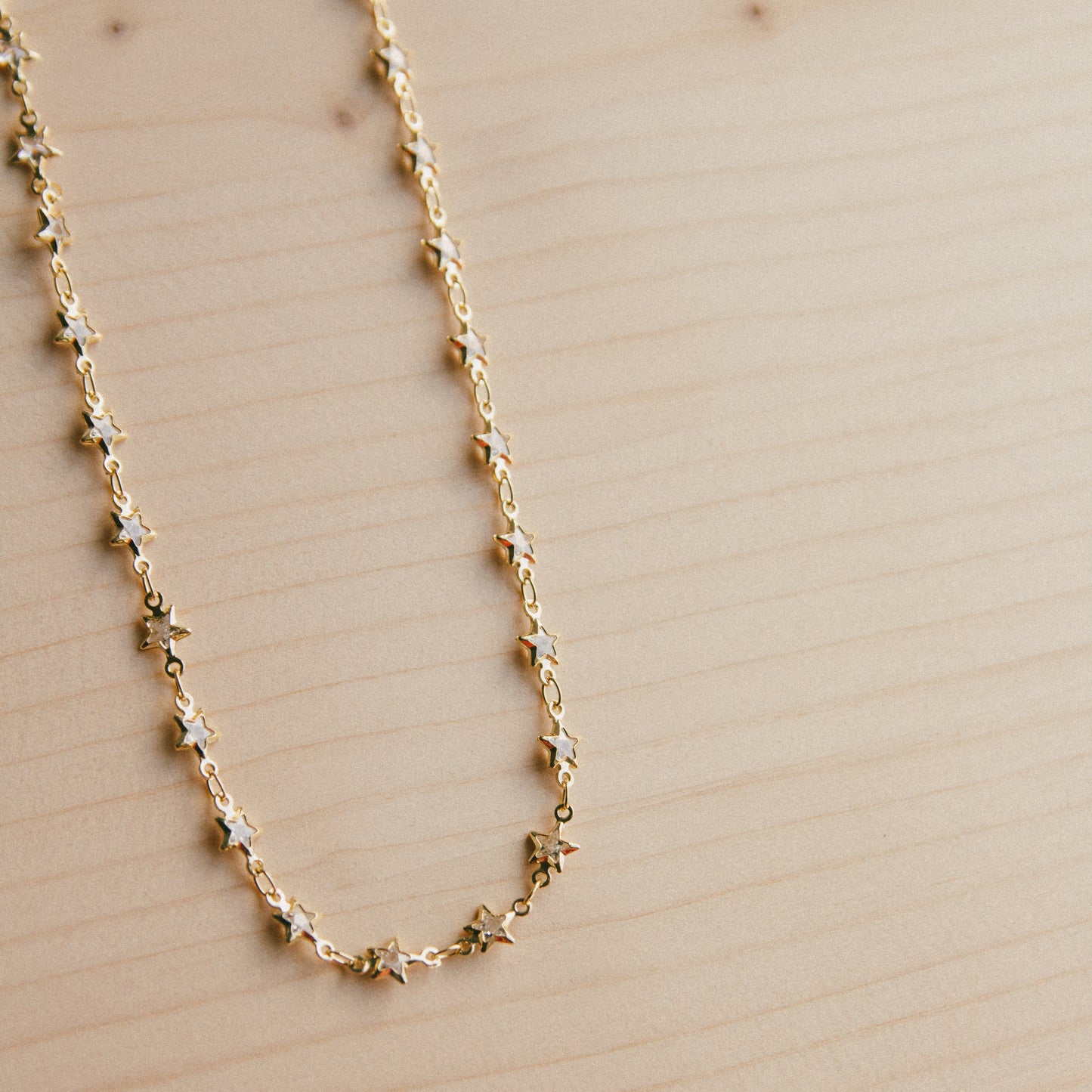 Future Self CZ Star Chain Necklace