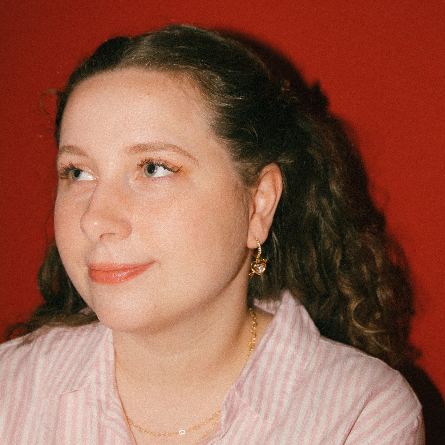 Lovergirl Heart and Arrow Hoops