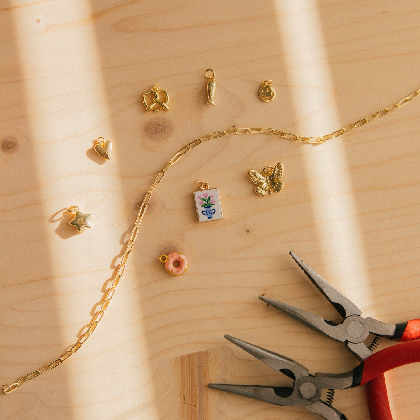DIY Necklace Charm Bar Kit