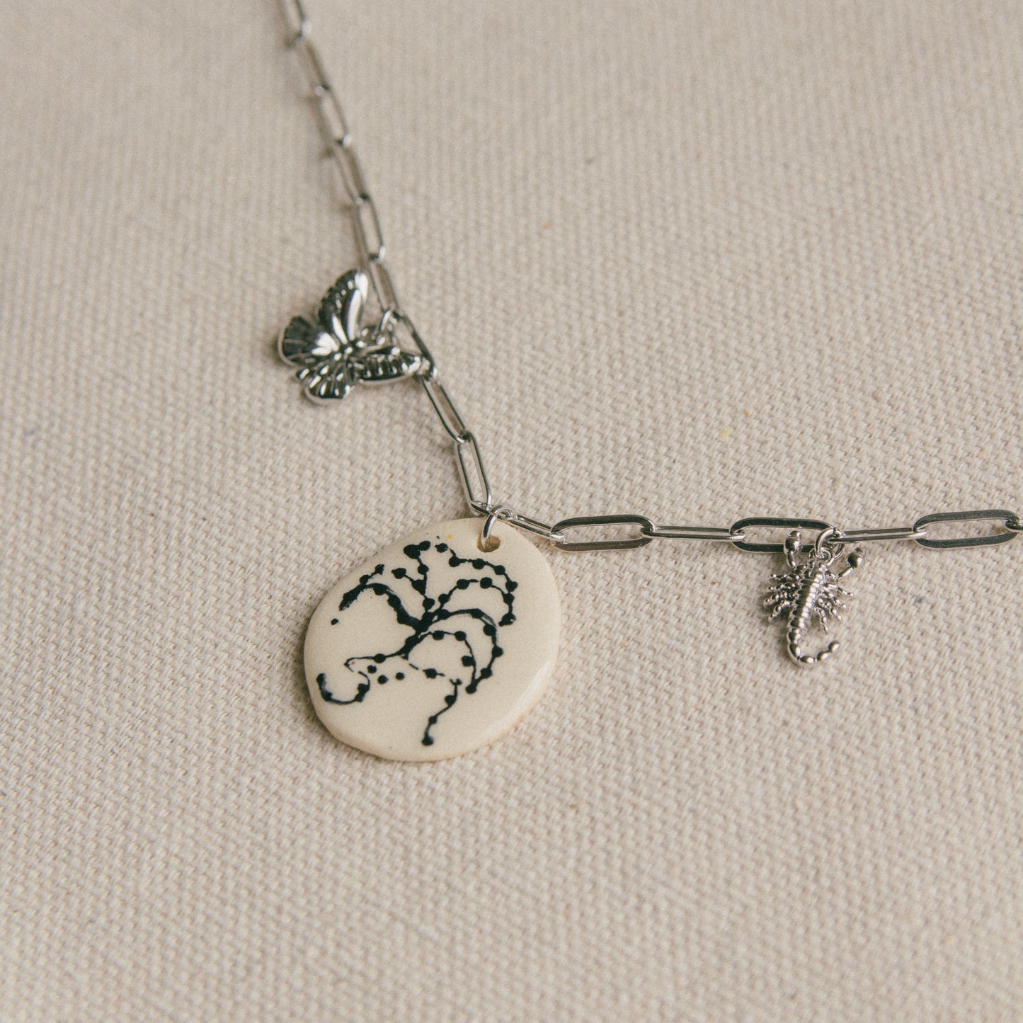 Soul Searching 3 Charm Necklace