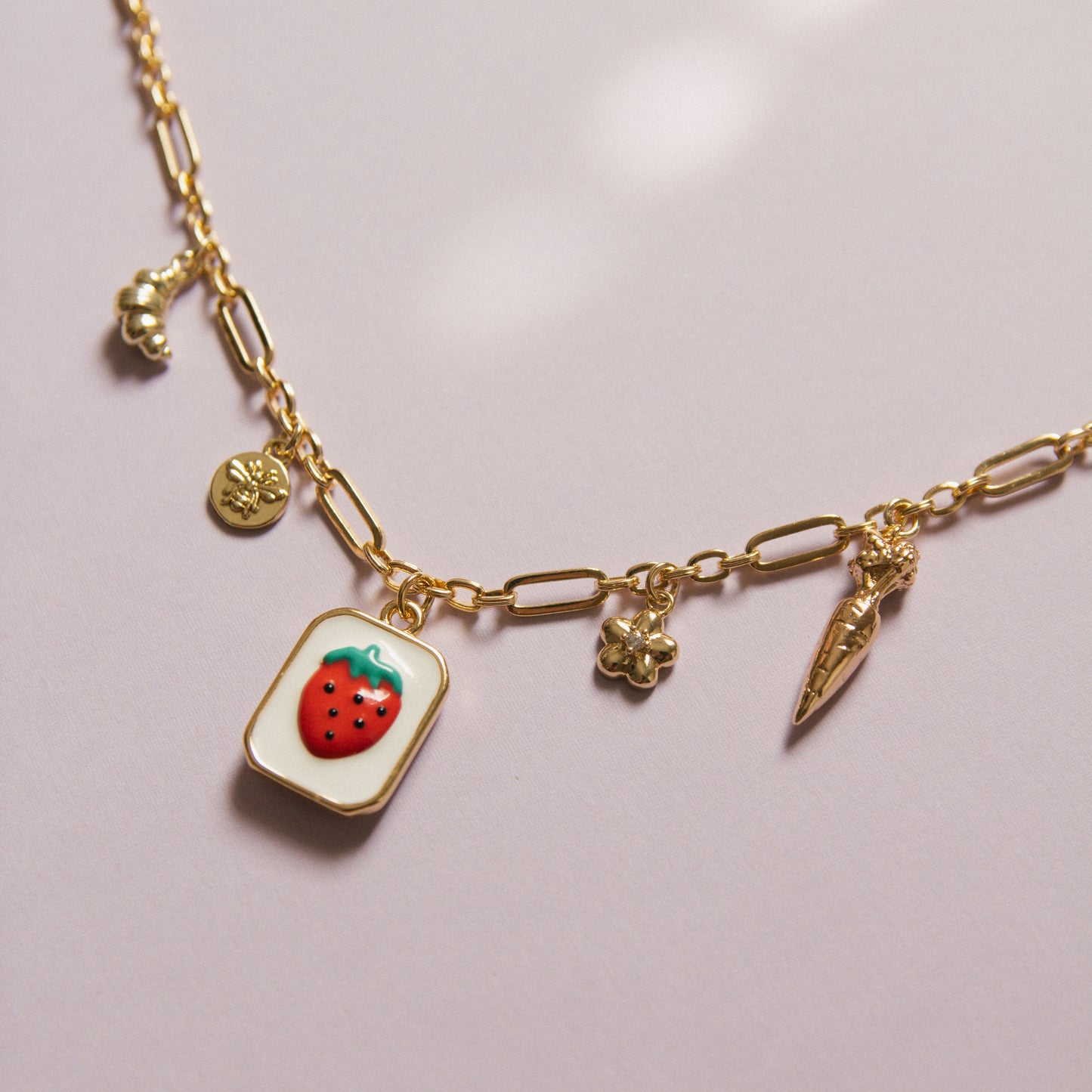 Farmers Market Charm Necklace