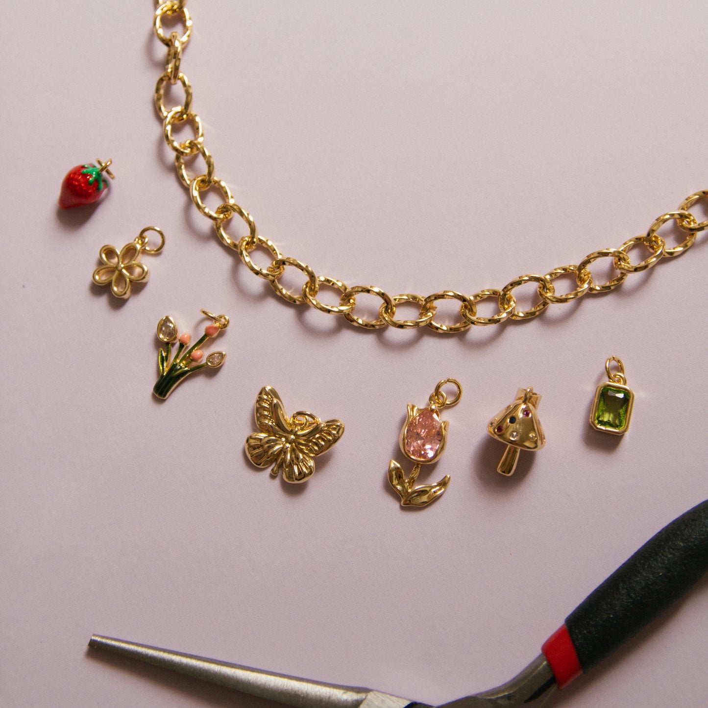 Spring Fling DIY Charm Necklace Kit