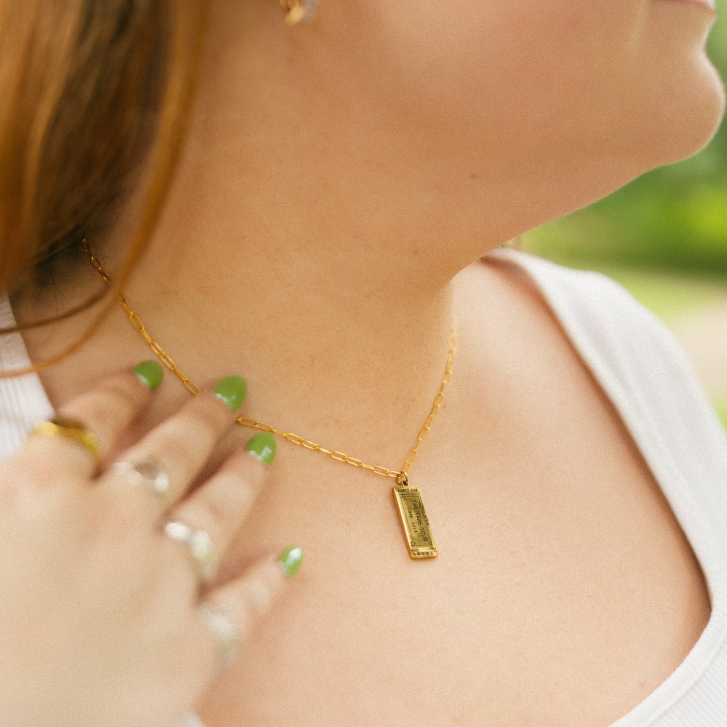 Eras Ticket Necklace - 2023