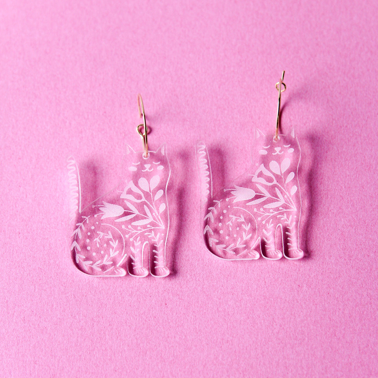 Divine Feline Earrings