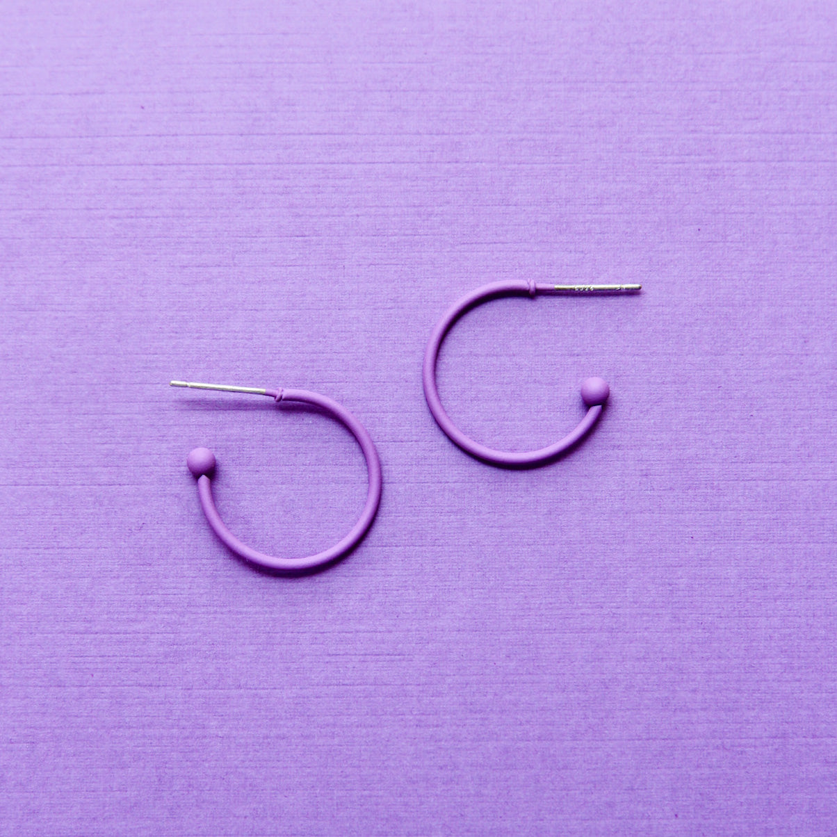 Lavender Haze Hoops