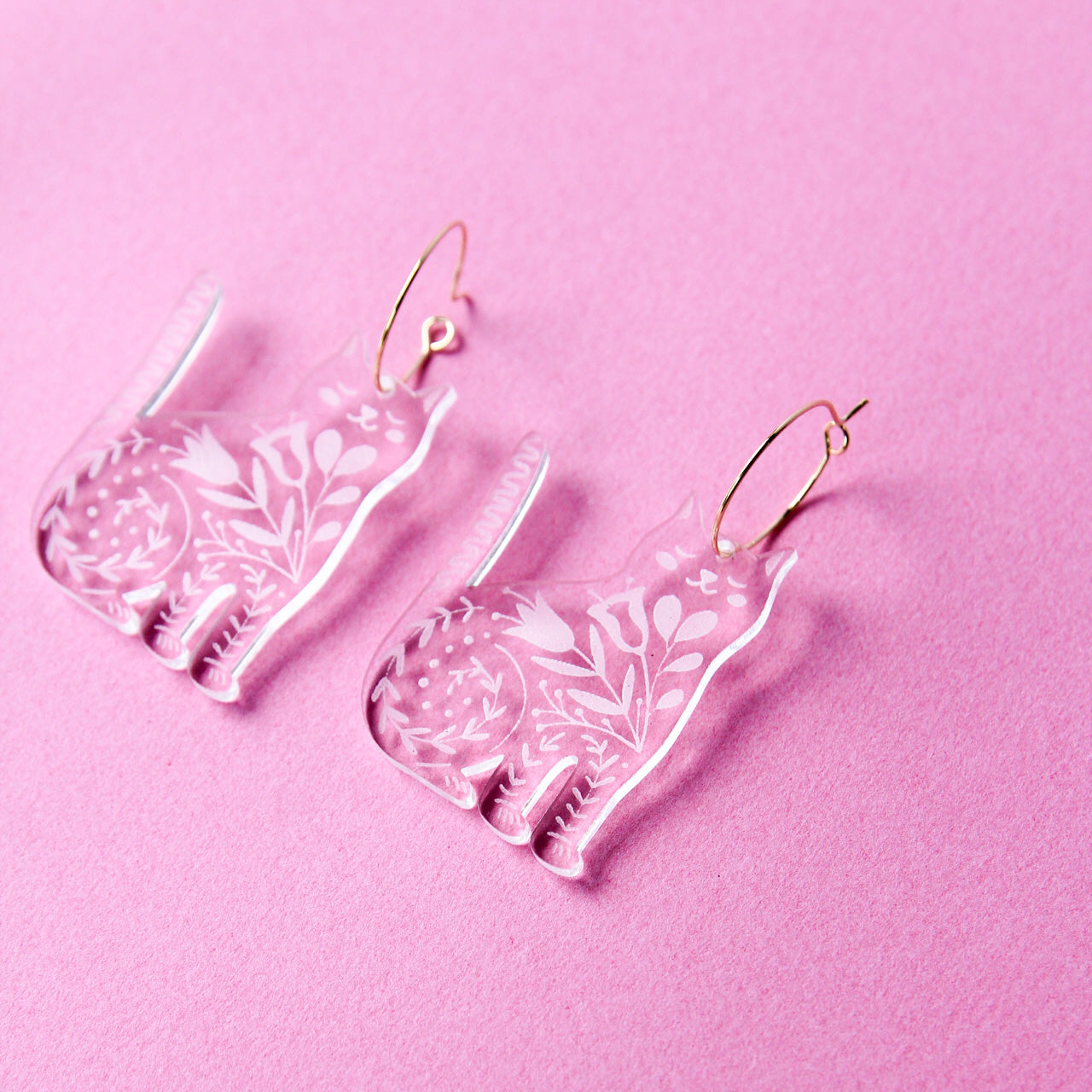 Divine Feline Earrings