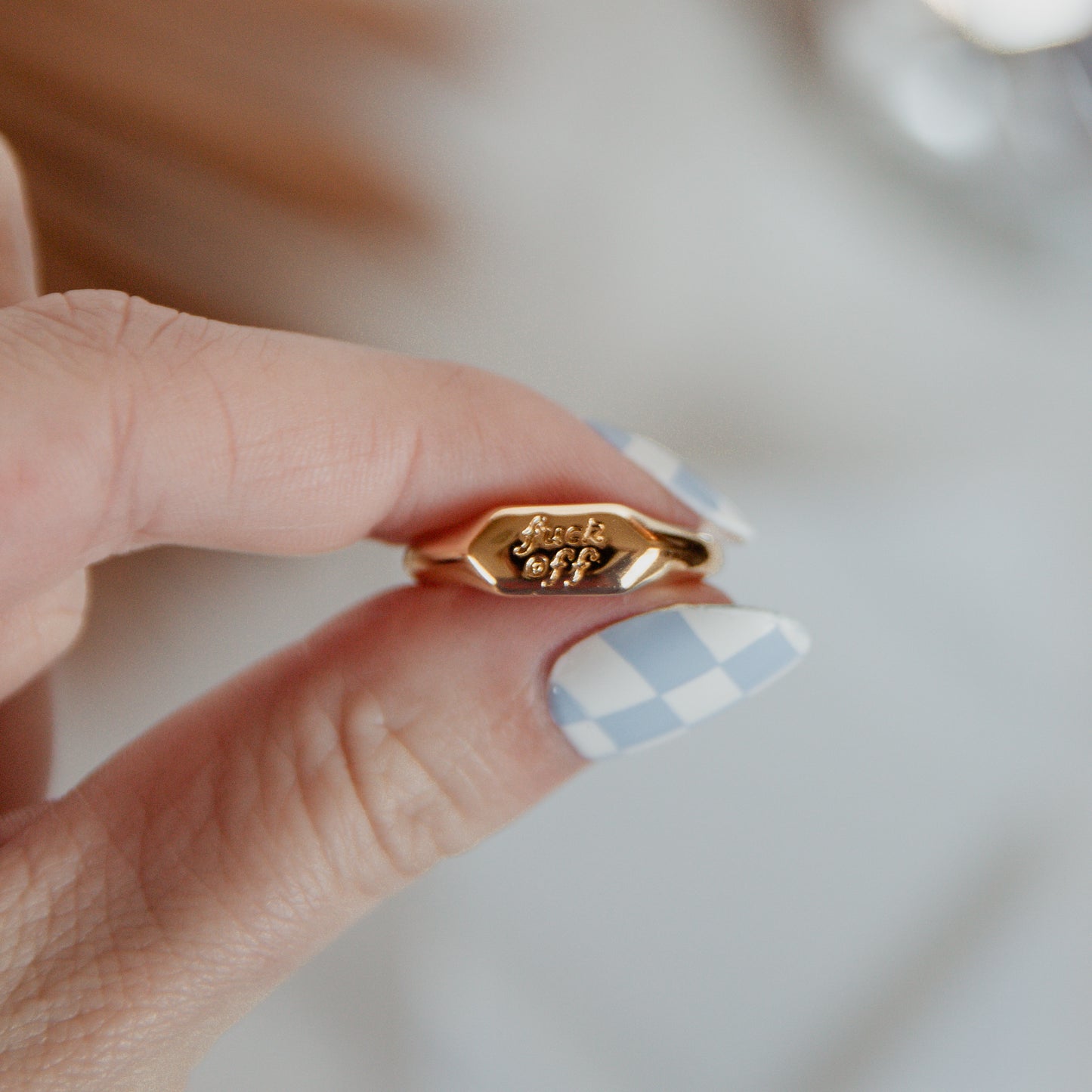 Fuck Off Luxe Ring