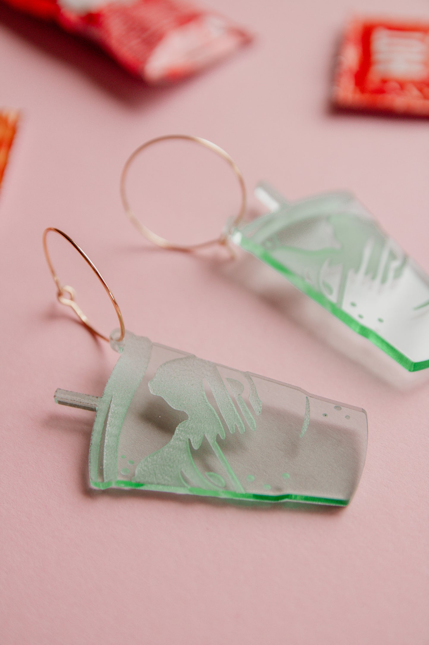 Having A Baja Blast Statement Earrings