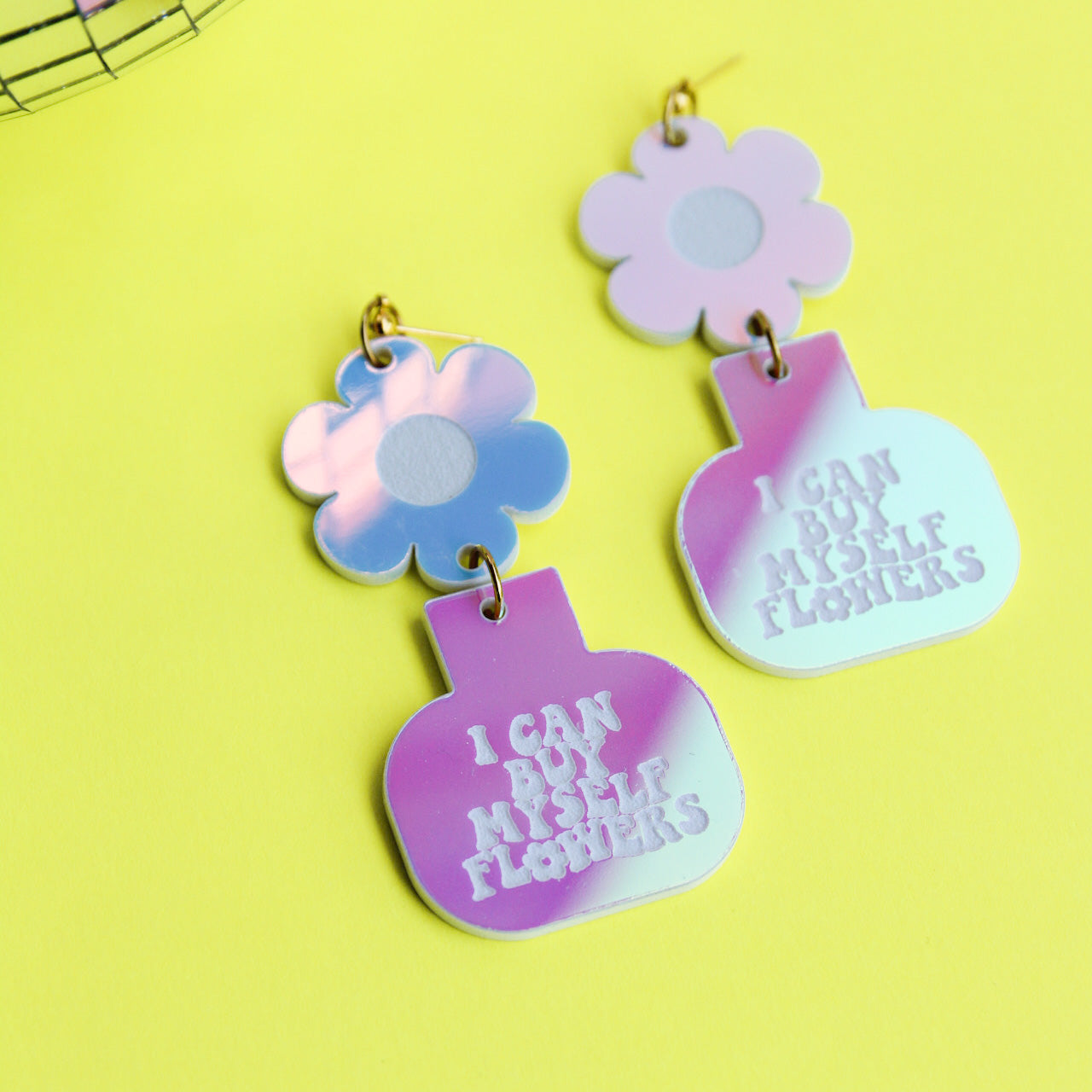 Buy Myself Flowers Earrings