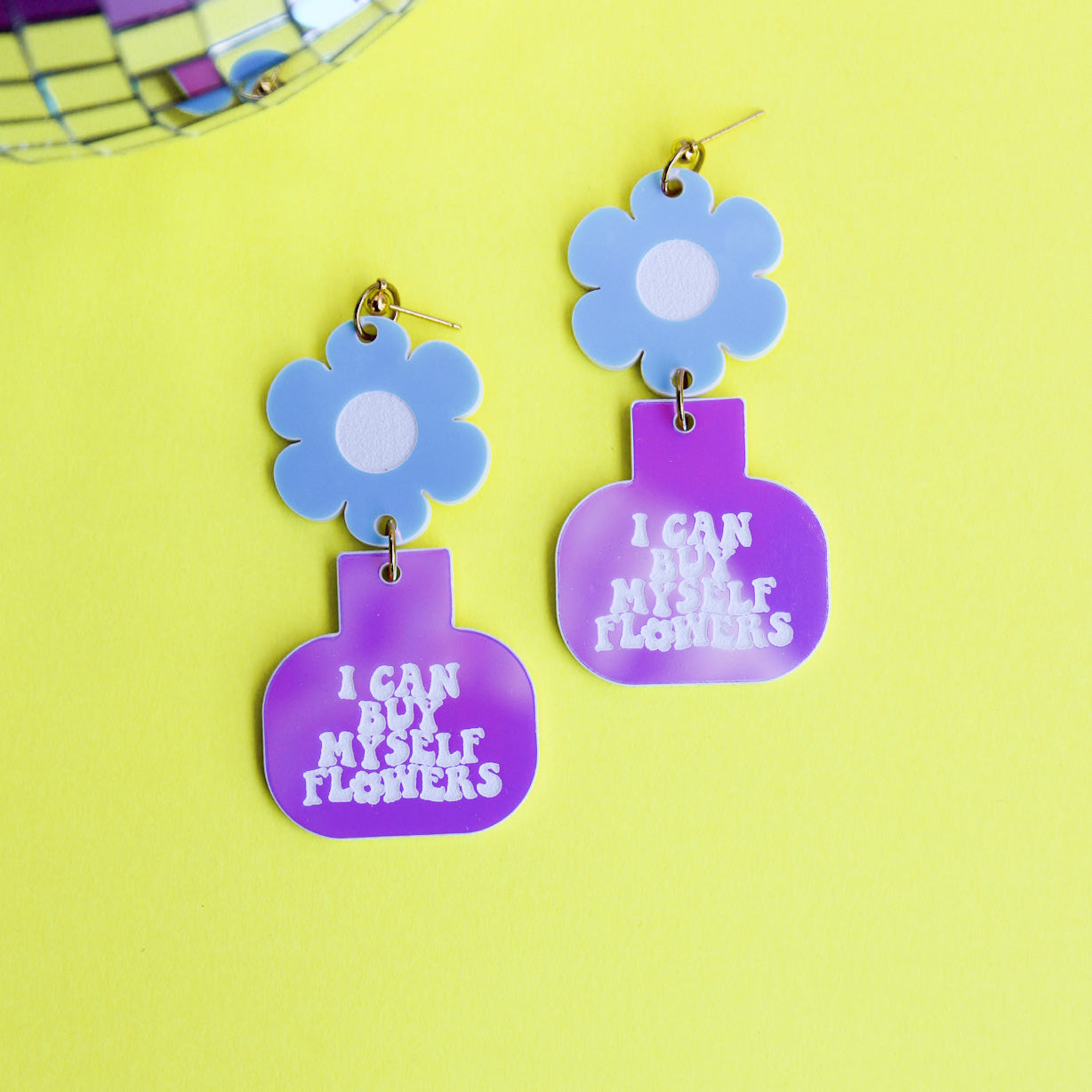 Buy Myself Flowers Earrings