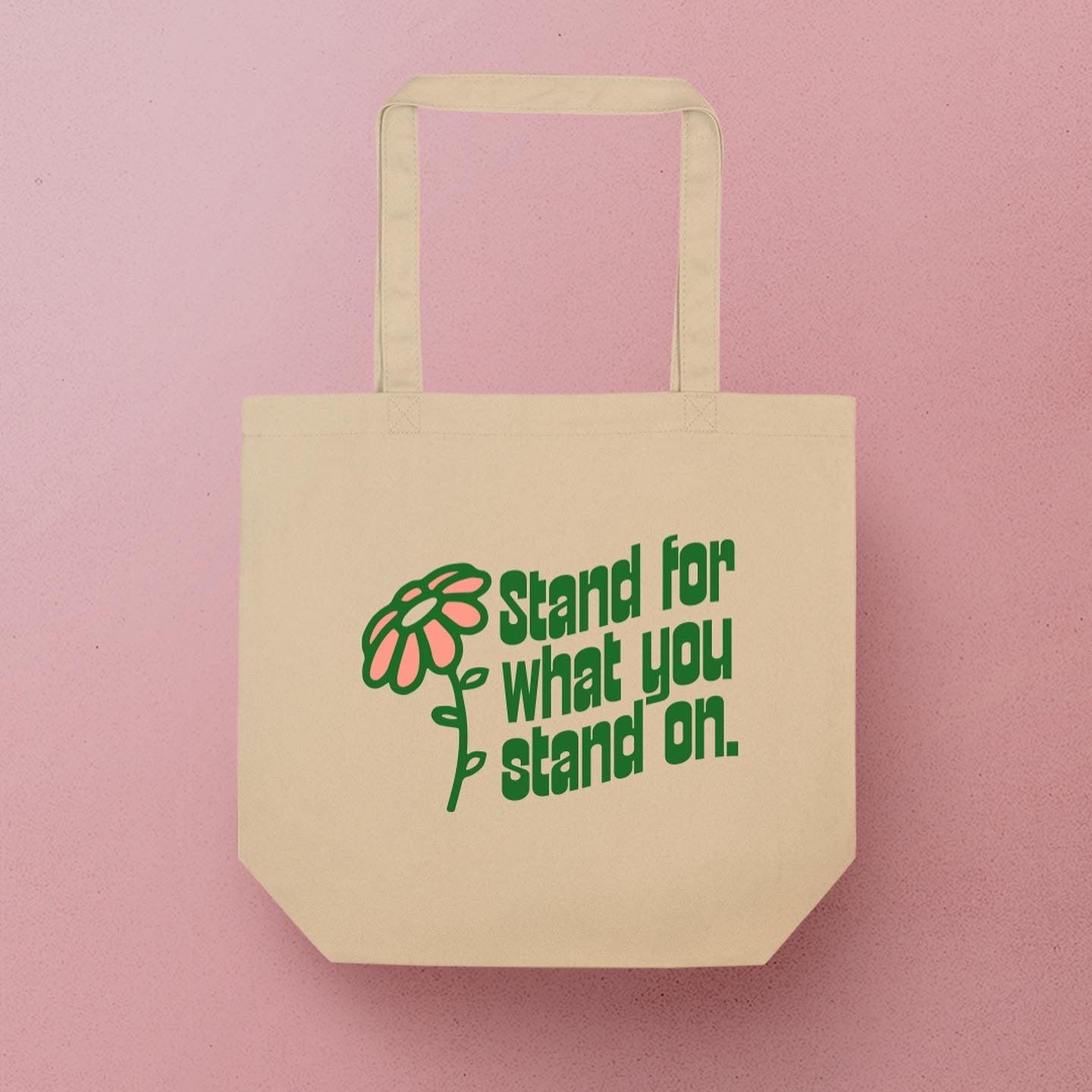 Stand Abloom Tote - Natural