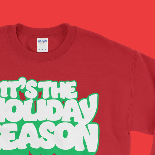 Holiday Season Pullover in Red