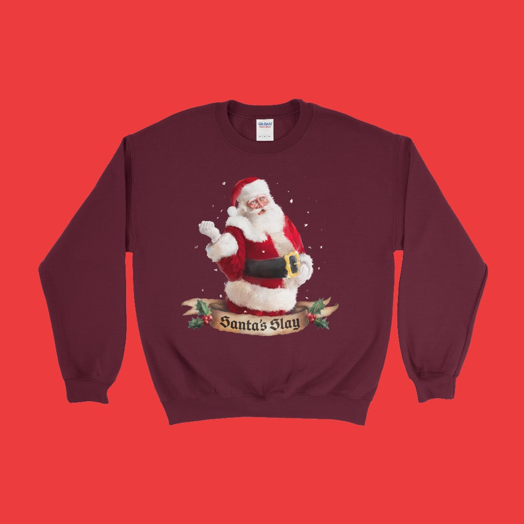 Slay, Santa! Pullover