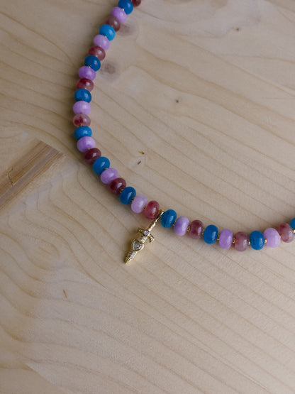 Nothing Can Break Me Beaded Necklace