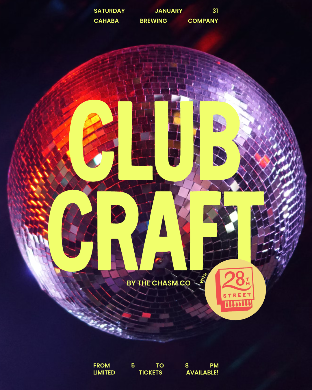 CLUB CRAFT - January Craft Club Tickets