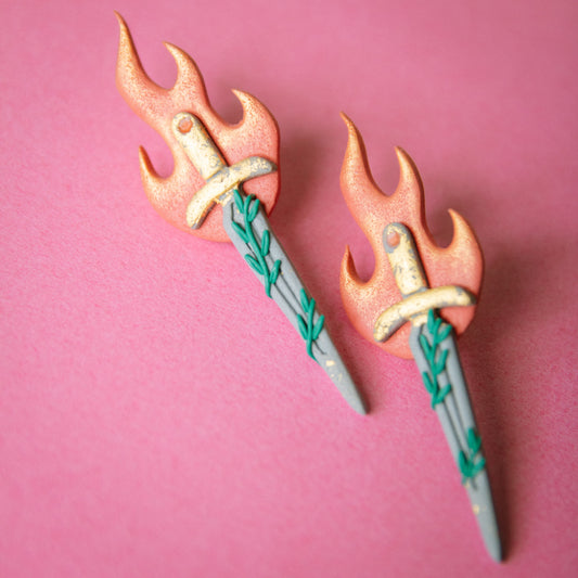 Nameless Is My Price Sword Studs