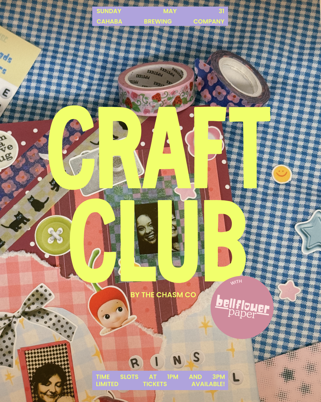 May Craft Club Tickets