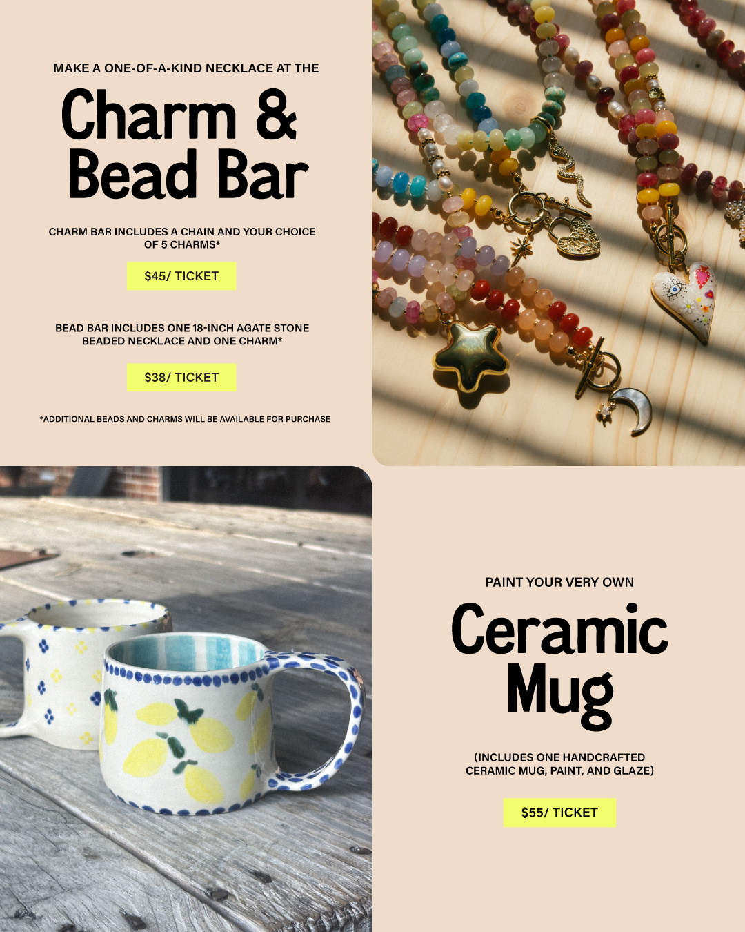 September Craft Club Tickets