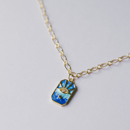 Magic Trick Eye Necklace
