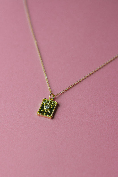 Suit of Swords Tarot Necklace
